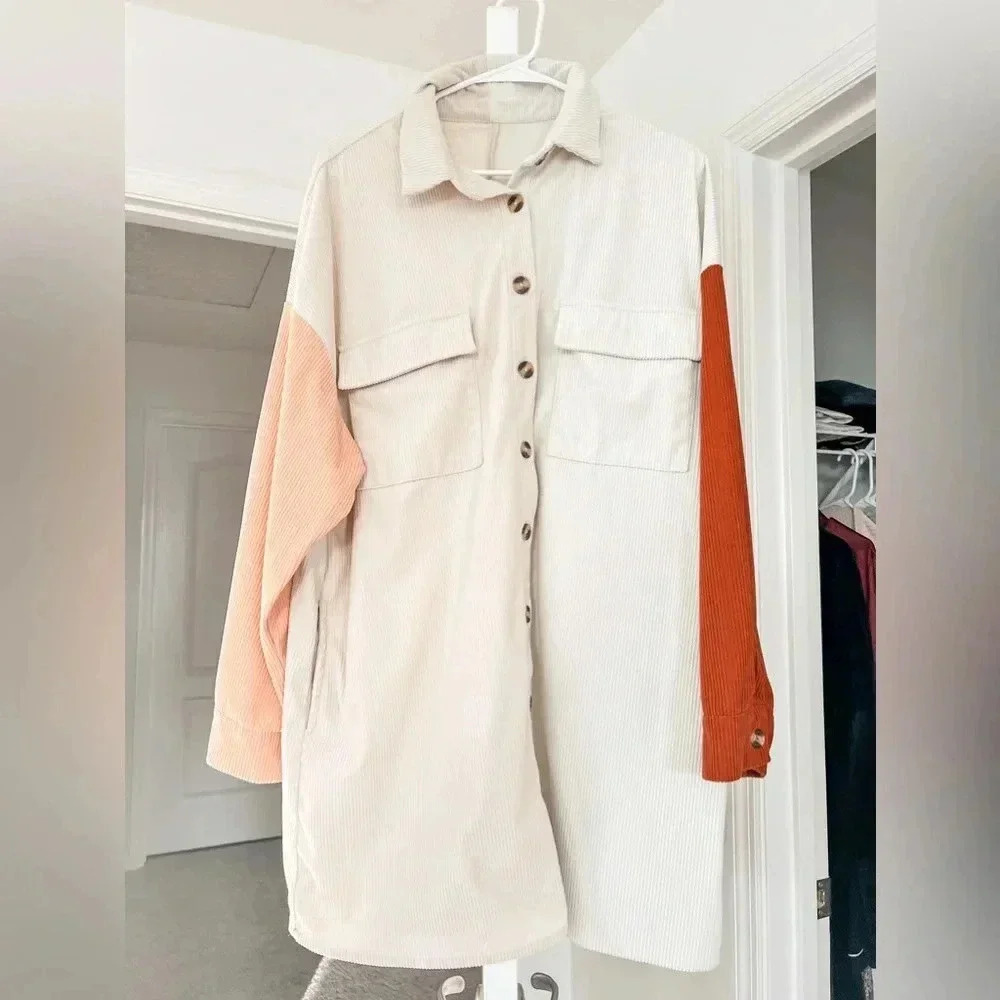 Oversized Shacket Dress